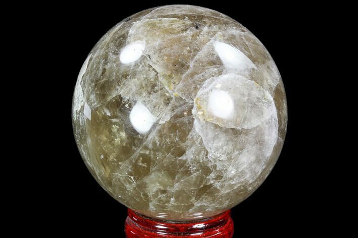 Polished Smoky Quartz Sphere - Madagascar #104282